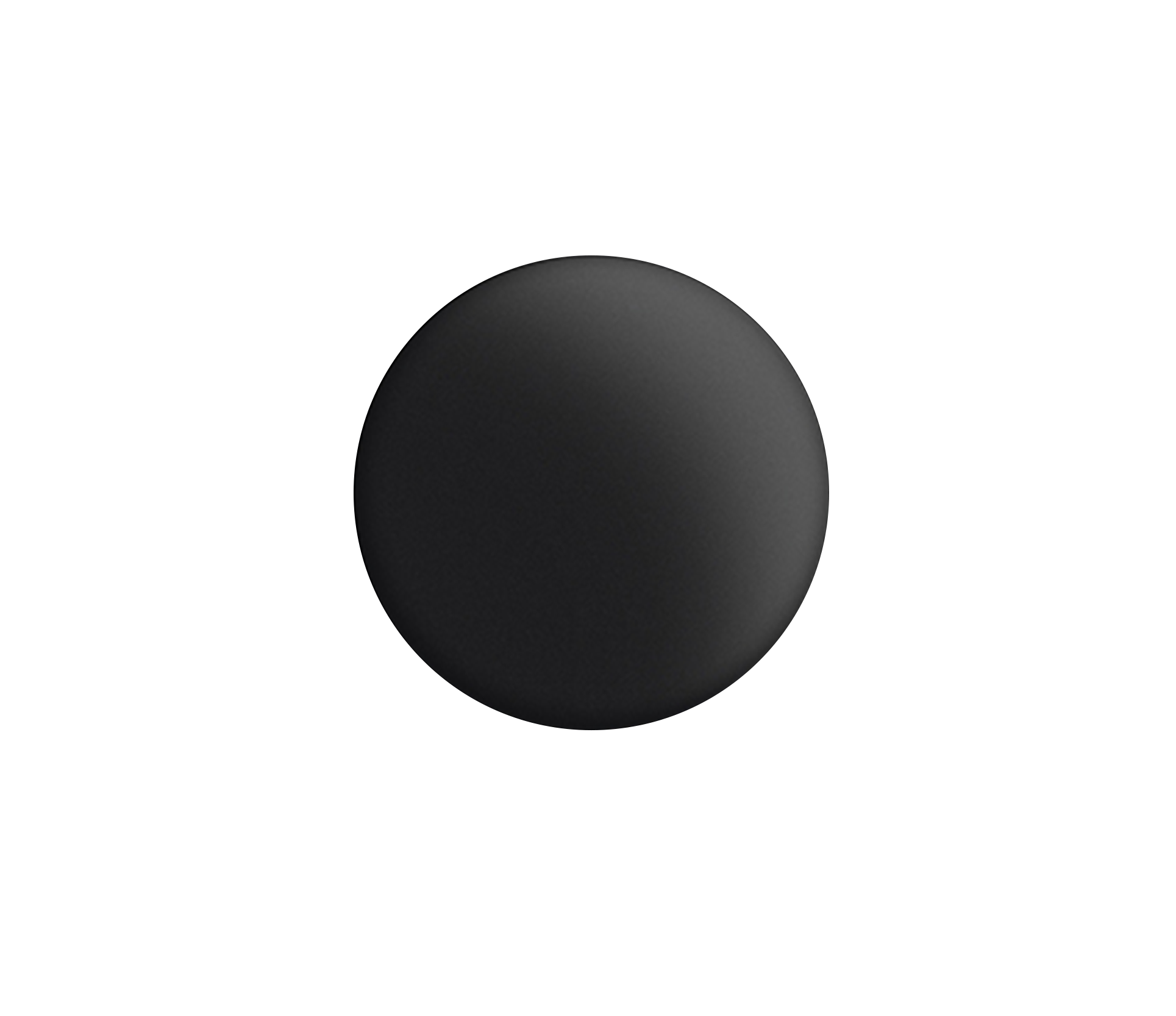 Studio Bagno 32mm CP Domed Pop up Plug & Waste - Matte Black