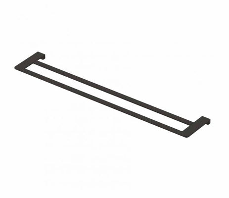 Pop-Double-Towel-Rail-Matte-Black