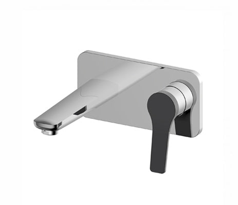 Pop-Wall-Mounted-Basin-Mixer-Chrome-Matte-Black