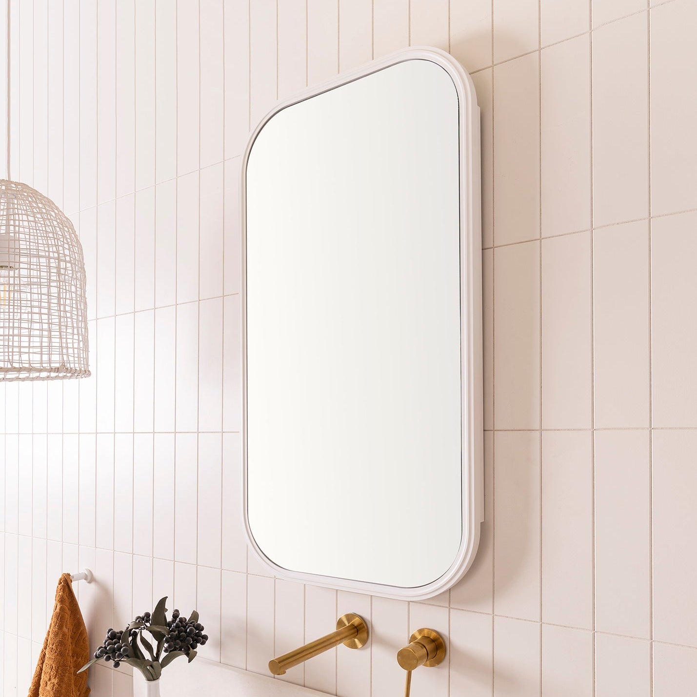 ADP Quinn 500mm Mirrored Cabinet