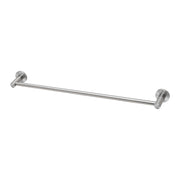 Phoenix Radii SS 316 Single Towel Rail Round Plate 600mm, Stainless Steel
