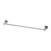 Phoenix Radii Single Towel Rail 600mm Round Plate, Chrome