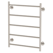 Phoenix Radii Towel Ladder 550 x 740mm Round Plate, Brushed Nickel