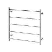 Phoenix Radii Heated Towel Ladder 750mm x 740mm, Chrome