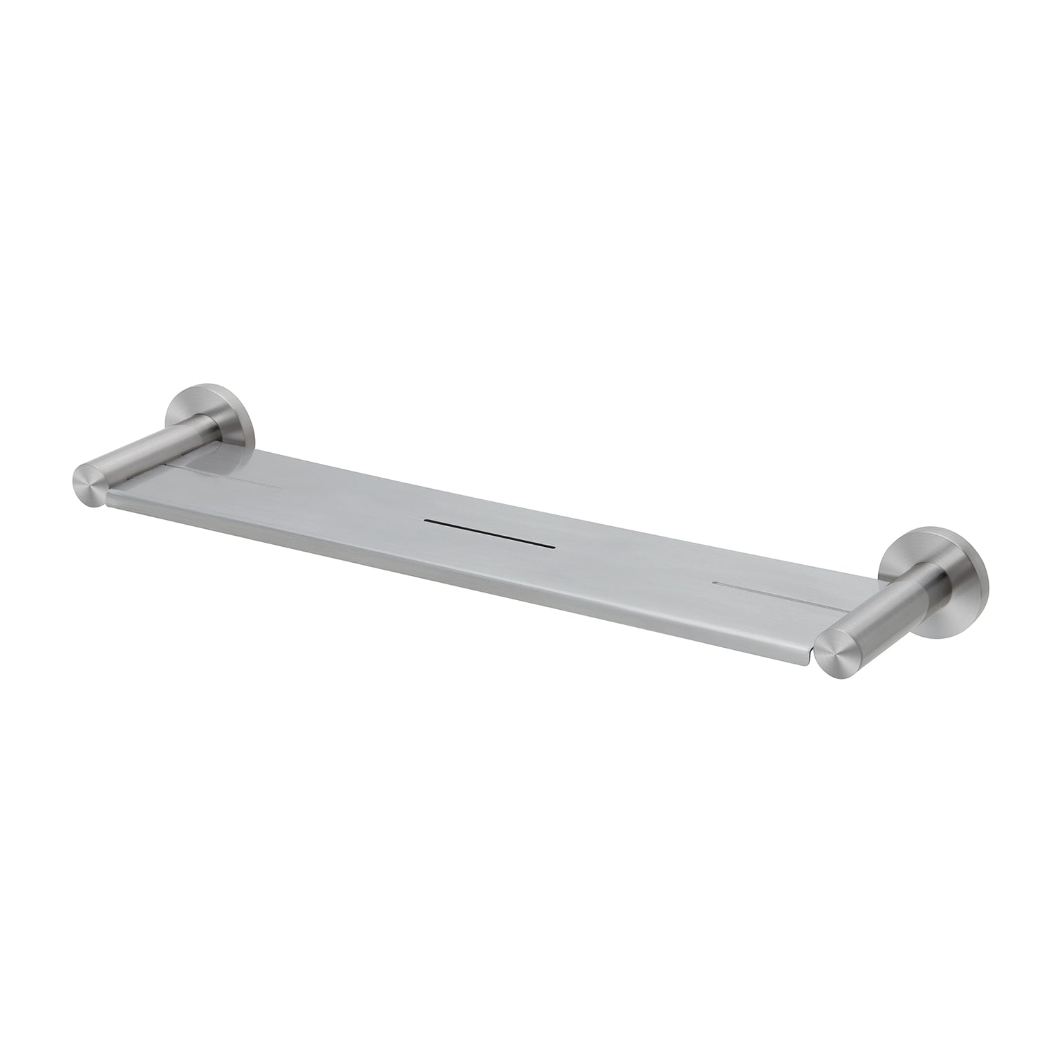 Phoenix Radii SS 316 Shower Shelf Round Plate, Stainless Steel
