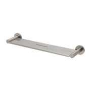 Phoenix Radii Metal Shelf Round Plate, Brushed Nickel