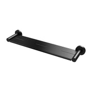 Phoenix Radii Metal Shelf Round Plate, Matte Black