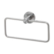 Phoenix Radii SS 316 Hand Towel Holder Round Plate, Stainless Steel