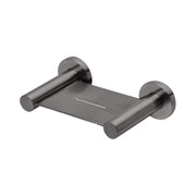 Phoenix Radii Soap Dish Round Plate, Brushed Carbon