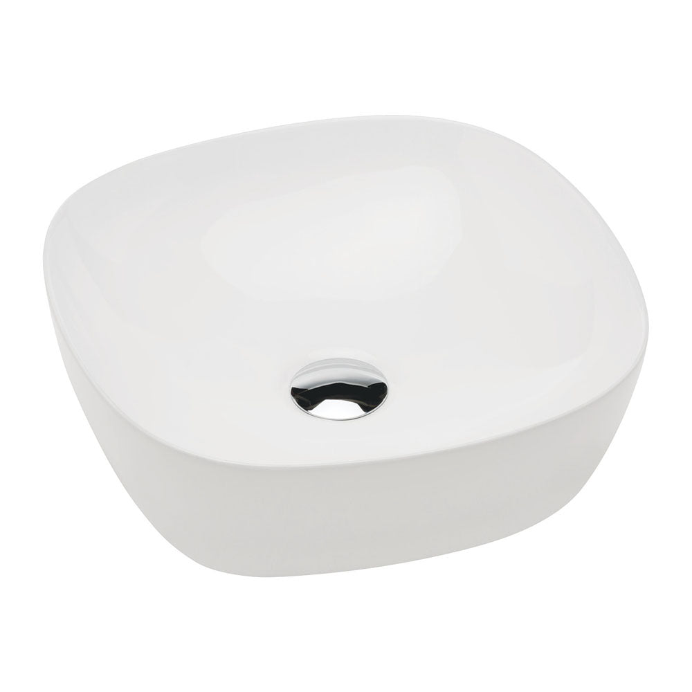 Fienza Koko 370mm Above Counter Basin 370 x 370 x 115mm, Gloss White
