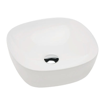 Fienza Koko 370mm Above Counter Basin 370 x 370 x 115mm, Gloss White