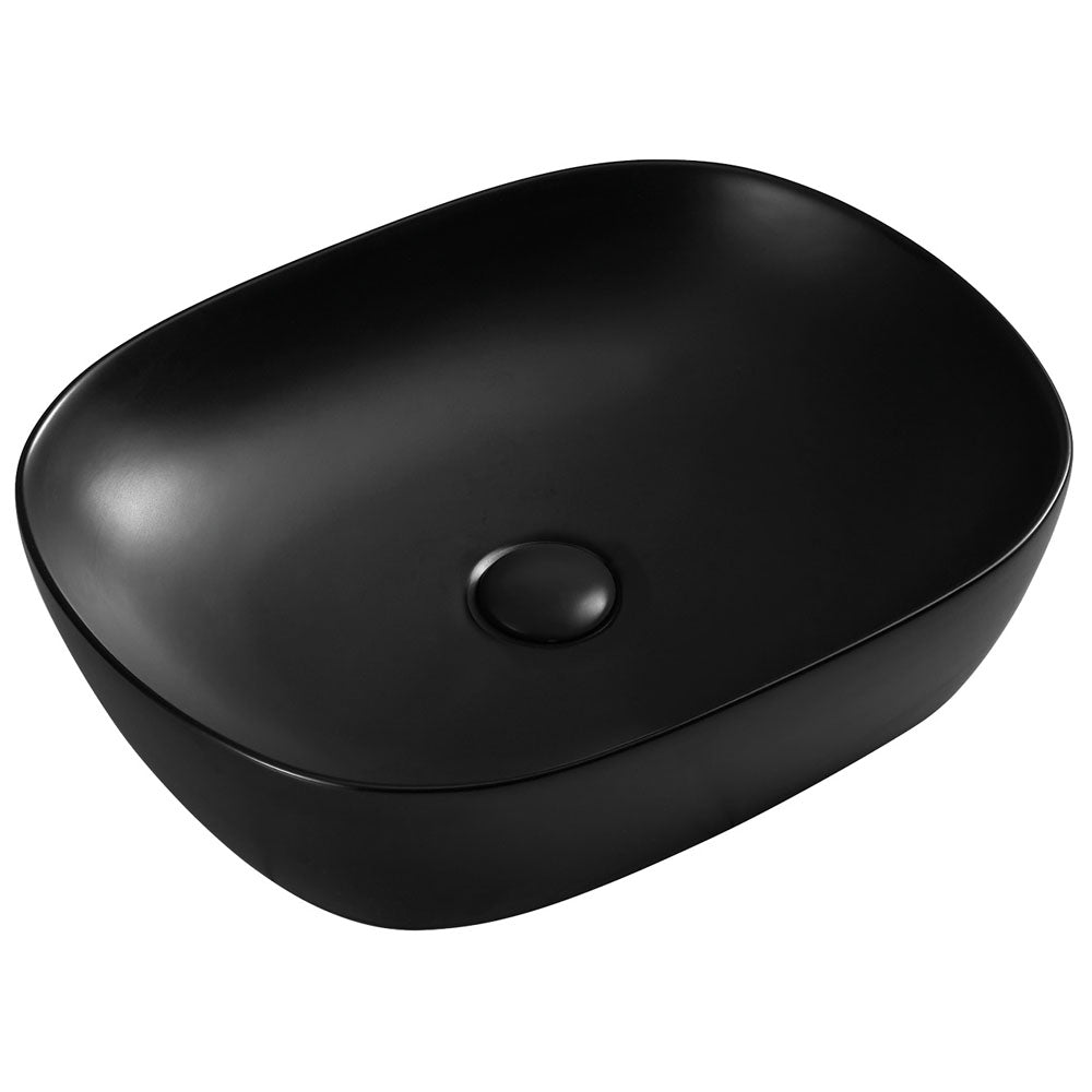 Fienza Koko 465 Above Counter Basin 465 x 375 x 115mm, Matte Black