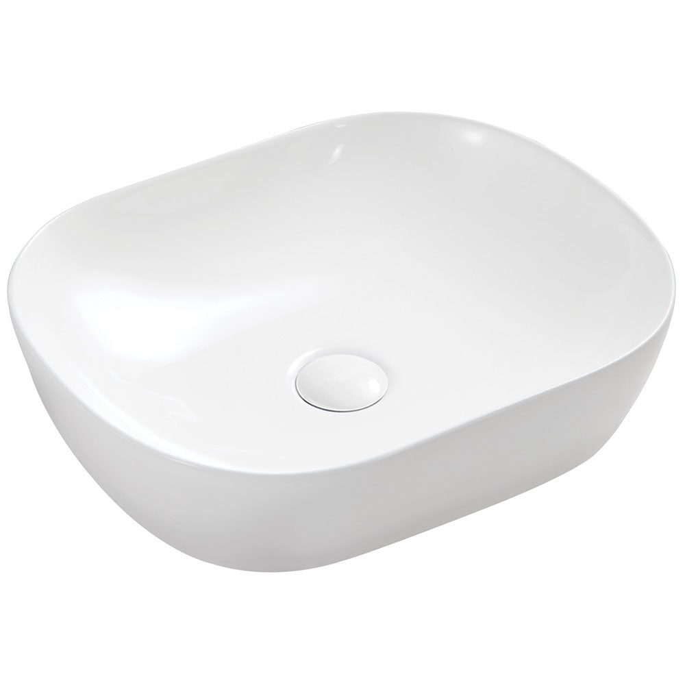 Fienza Koko 465 Above Counter Basin 465 x 375 x 115mm, Matte White
