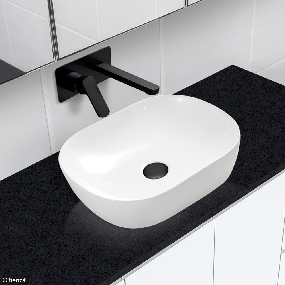 Fienza Koko 465 Above Counter Basin 465 x 375 x 115mm, Matte White