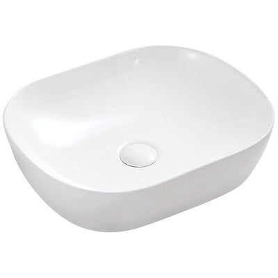 Fienza Koko 465 Above Counter Basin 465 x 375 x 115mm, Matte White