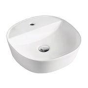 Fienza Chica Above Counter Basin 405 x 405 x 120mm 1TH, Gloss White