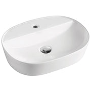 Fienza Chica Above Counter Basin 505 x 385 x 120 1TH, Gloss White