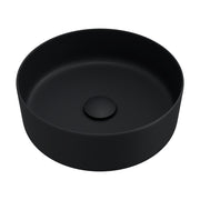 Fienza Reba Round Above Counter Basin 360 x 120mm, Matte Black