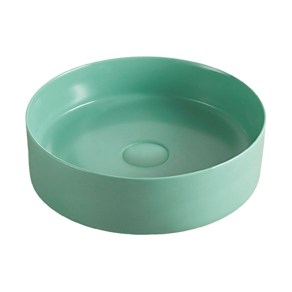 Fienza Reba Round Above Counter Basin 360 x 120mm, Gloss White