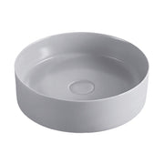 Fienza Reba Round Above Counter Basin 360 x 120mm Matte Light, Grey