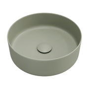 Fienza Reba Round Above Counter Basin 360 x 120mm, Matte Olive