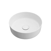 Fienza Reba Mini Round Above Counter Basin 310 x 110mm, Gloss White