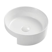 Fienza Reba Semi-Recessed Basin NTH, Gloss White