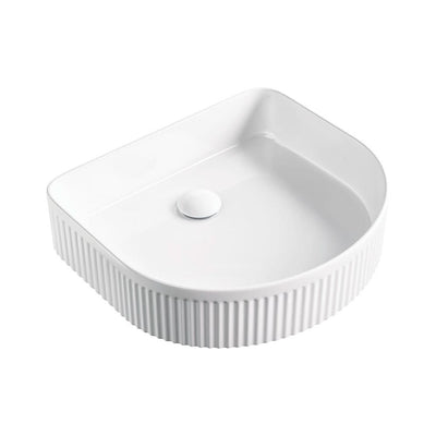 Fienza Eleanor Arch Above Counter Basin 415 x 365 x 100mm, Gloss White