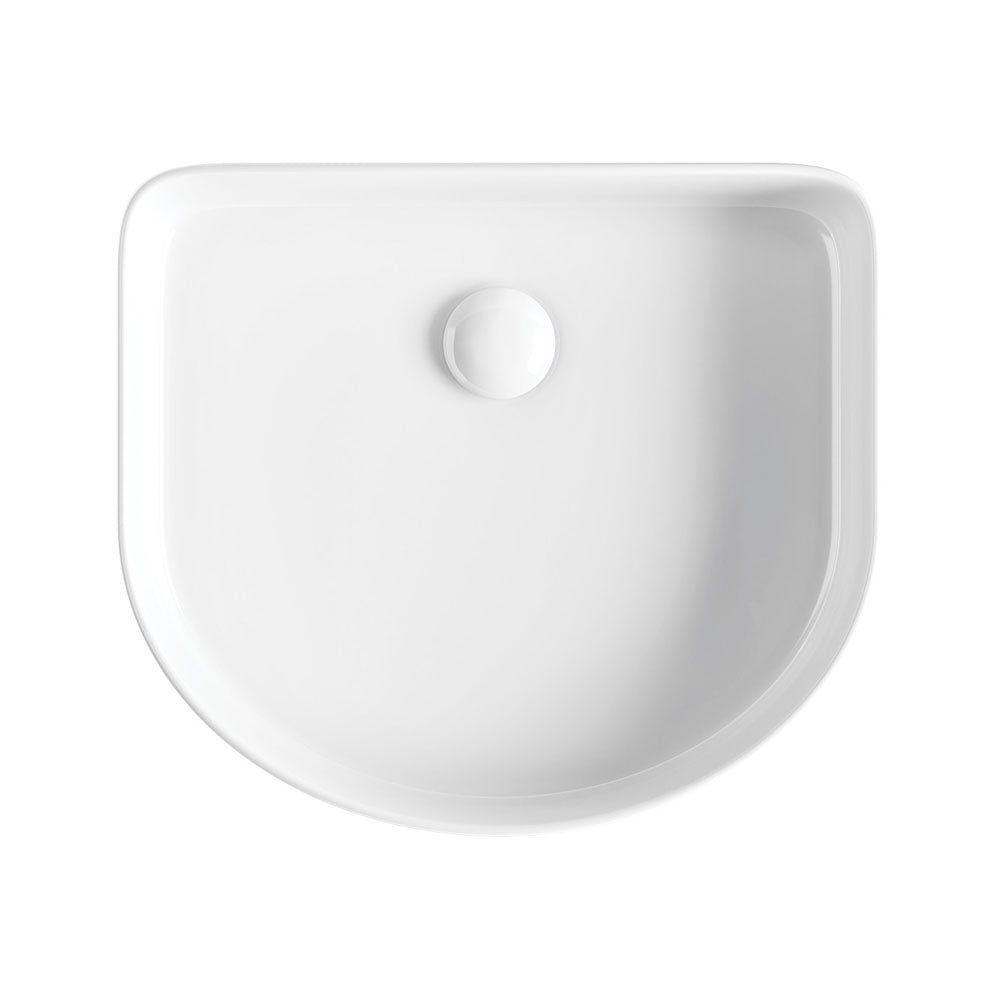 Fienza Eleanor Arch Above Counter Basin 415 x 365 x 100mm, Gloss White