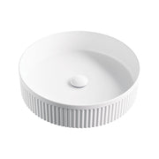 Fienza Eleanor Round Above Counter Basin 410 x 410 x 100mm, Matte White