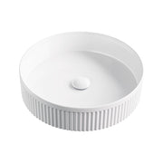 Fienza Eleanor Round Above Counter Basin 410 x 410 x 100mm, Gloss White