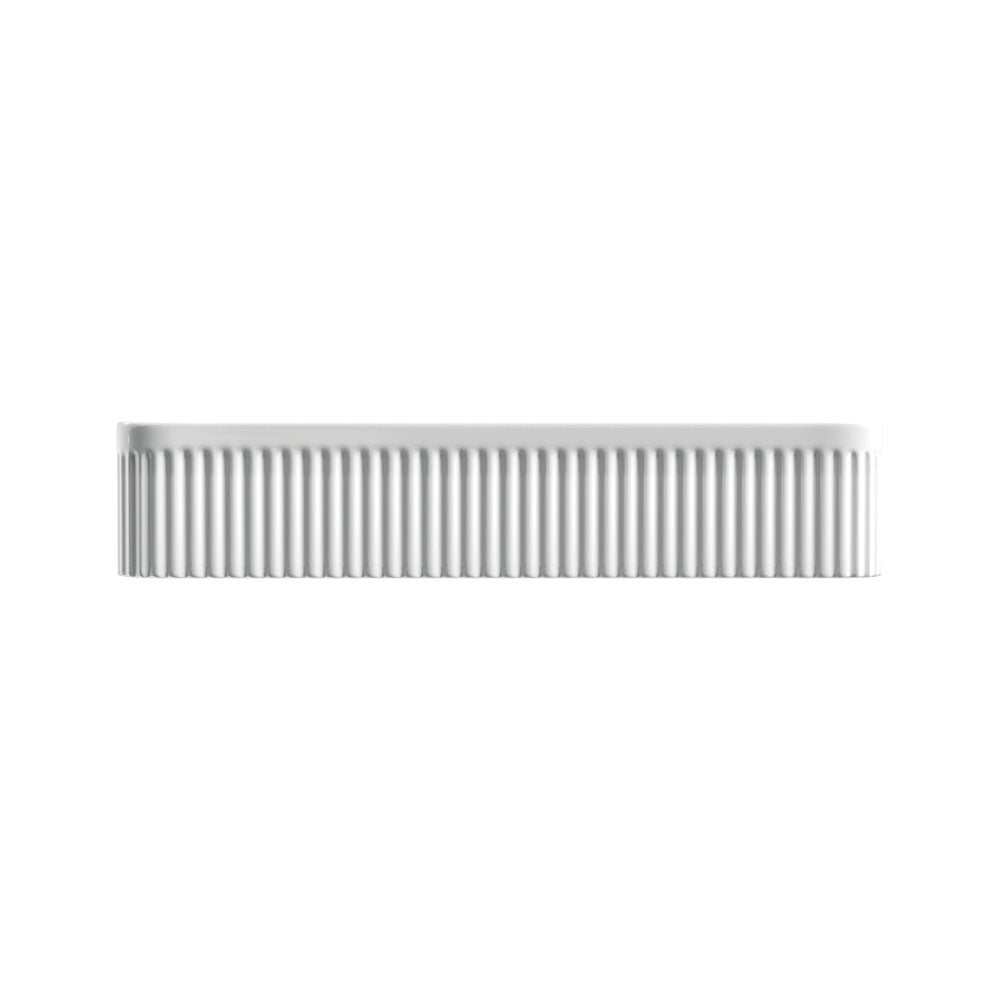 Fienza Eleanor Rectangular Above Counter Basin 500 x 380 x 100mm, Gloss White