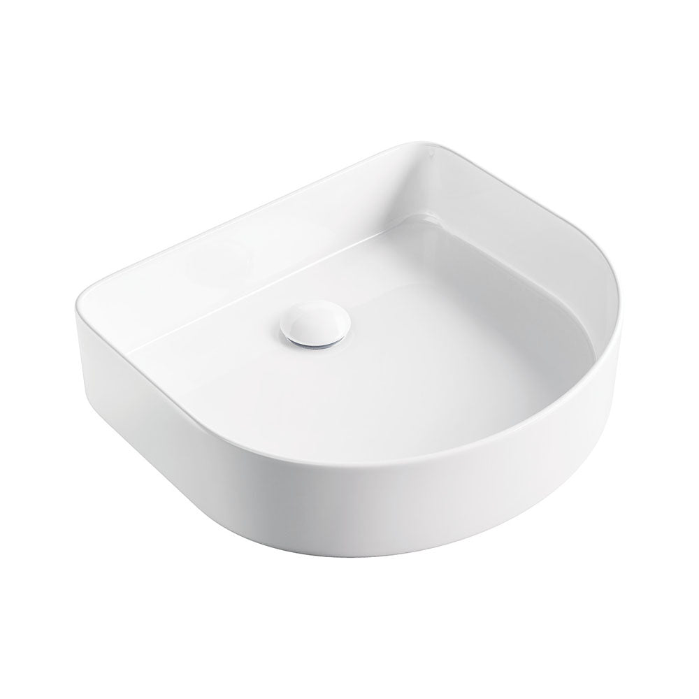 Fienza Forma Arch Above Counter Basin 415 x 365 x 100mm, Gloss White