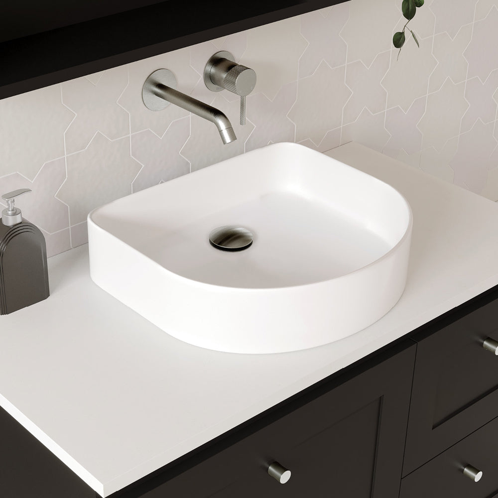 Fienza Forma Arch Above Counter Basin 415 x 365 x 100mm, Gloss White