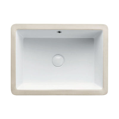 Fienza Petra Undermount Basin 560 x 415 x 190mm, Gloss White