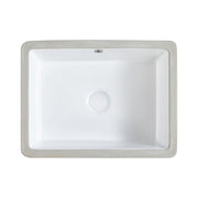 Fienza Koko Undermount Basin with Overflow Ceramic 465 x 350 x 180mm, White