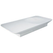 Fienza RAK Valet Wall Hung Basin 1120 x 505mm Right Bowl NTH No Overflow, Matte White