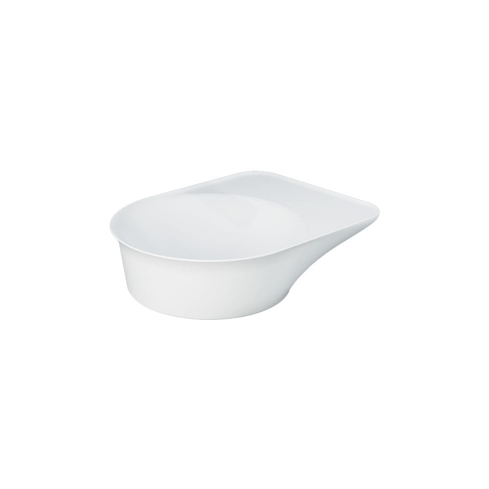 Fienza RAK Valet Above Counter Round Bowl Basin 480 x 360mm No Overflow, Matte White