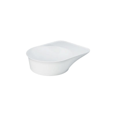 Fienza RAK Valet Above Counter Round Bowl Basin 480 x 360mm No Overflow, Matte White