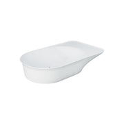 Fienza RAK Valet Above Counter Oval Bowl Basin 640 x 360mm No Overflow, Matte White