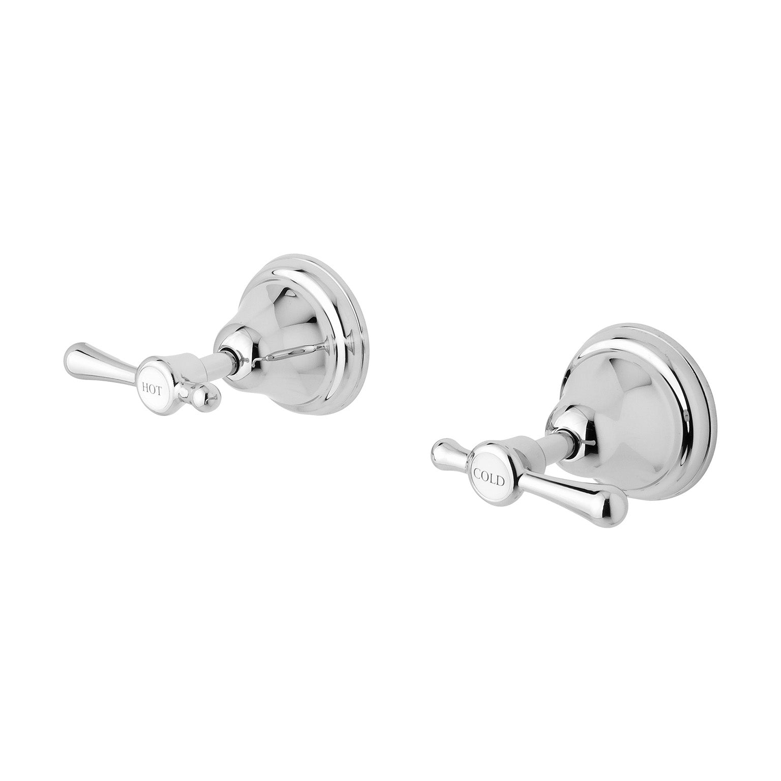 Phoenix Rhapsody Lever Wall Top Assemblies, Chrome