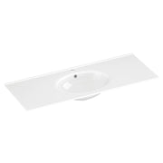 Fienza Rotondo Ceramic 1200 Basin Oval, Gloss White