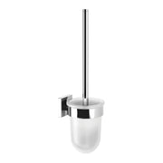 Phoenix Radii Toilet Brush & Holder Square, Chrome