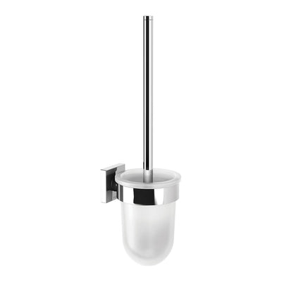 Phoenix Radii Toilet Brush & Holder Square, Chrome