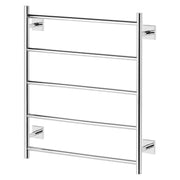 Phoenix Radii Towel Ladder 550 x 740mm Square Plate, Chrome