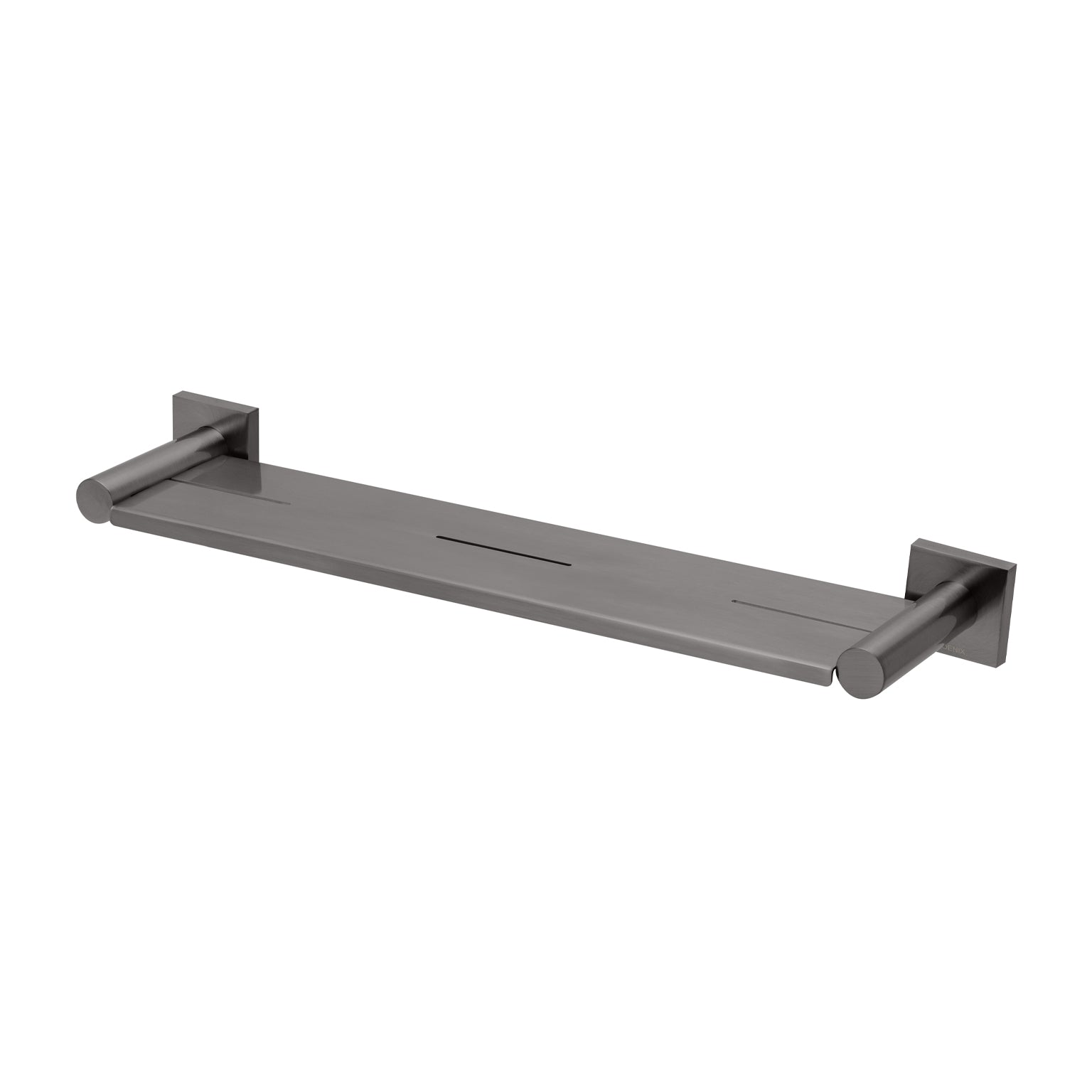 Phoenix Radii Metal Shelf Square Plate, Chrome