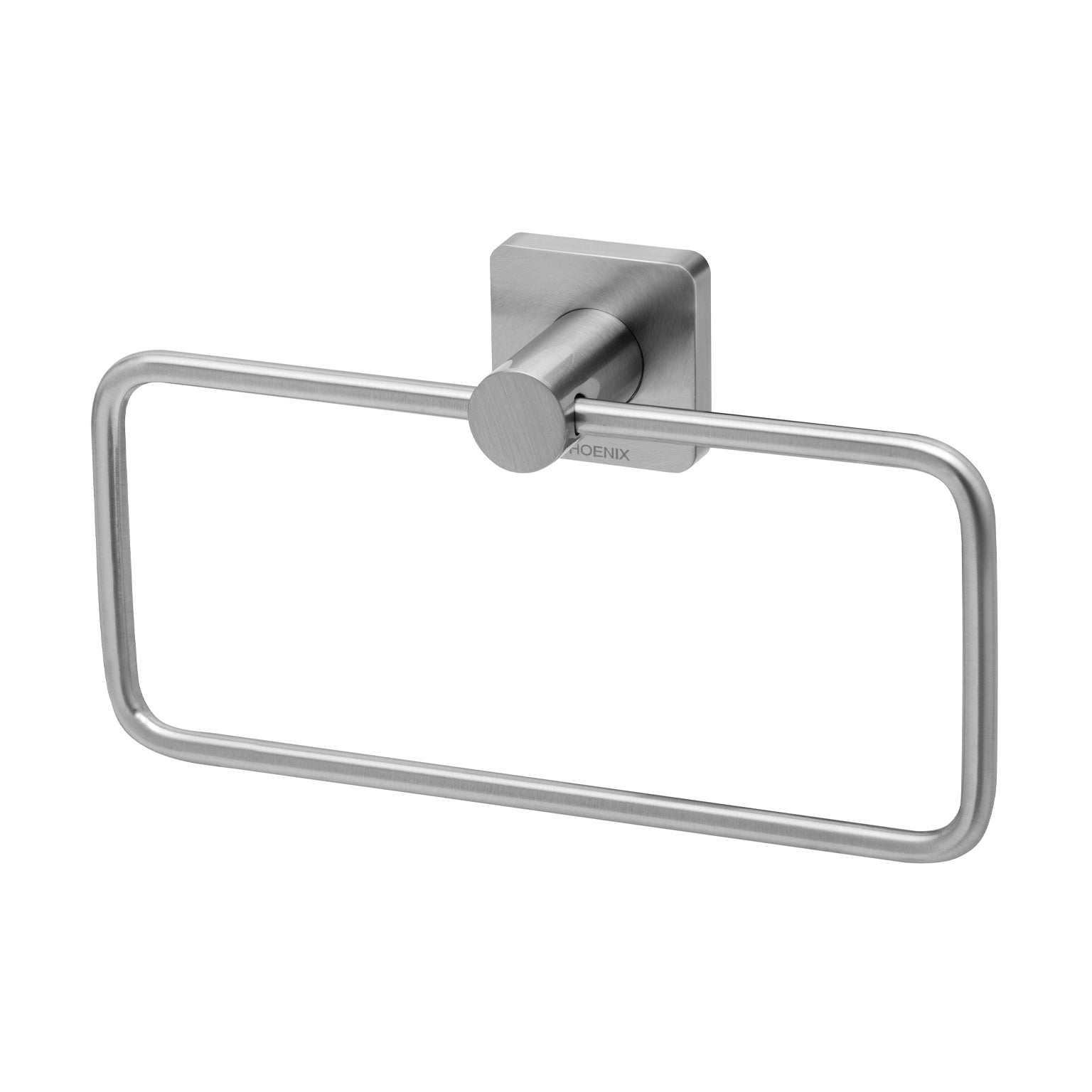 Phoenix Radii SS 316 Hand Towel Holder Square Plate, Stainless Steel