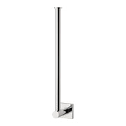 Phoenix Radii Spare Toilet Roll Holder Square Plate, Chrome