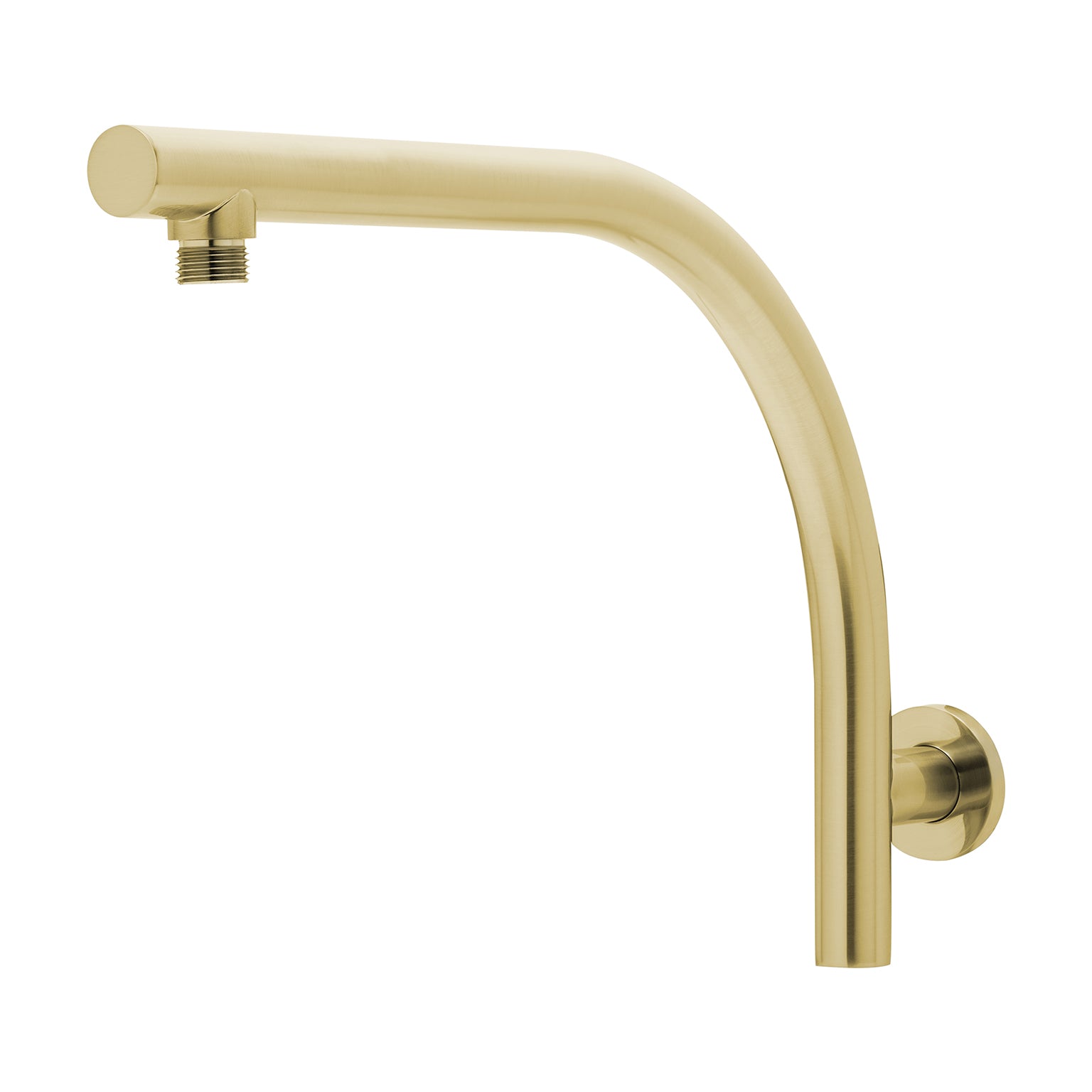 Phoenix Rush High-Rise Shower Arm, Brushed Carbon