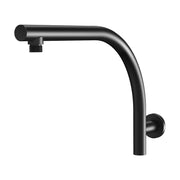 Phoenix Rush High-Rise Shower Arm, Matte Black
